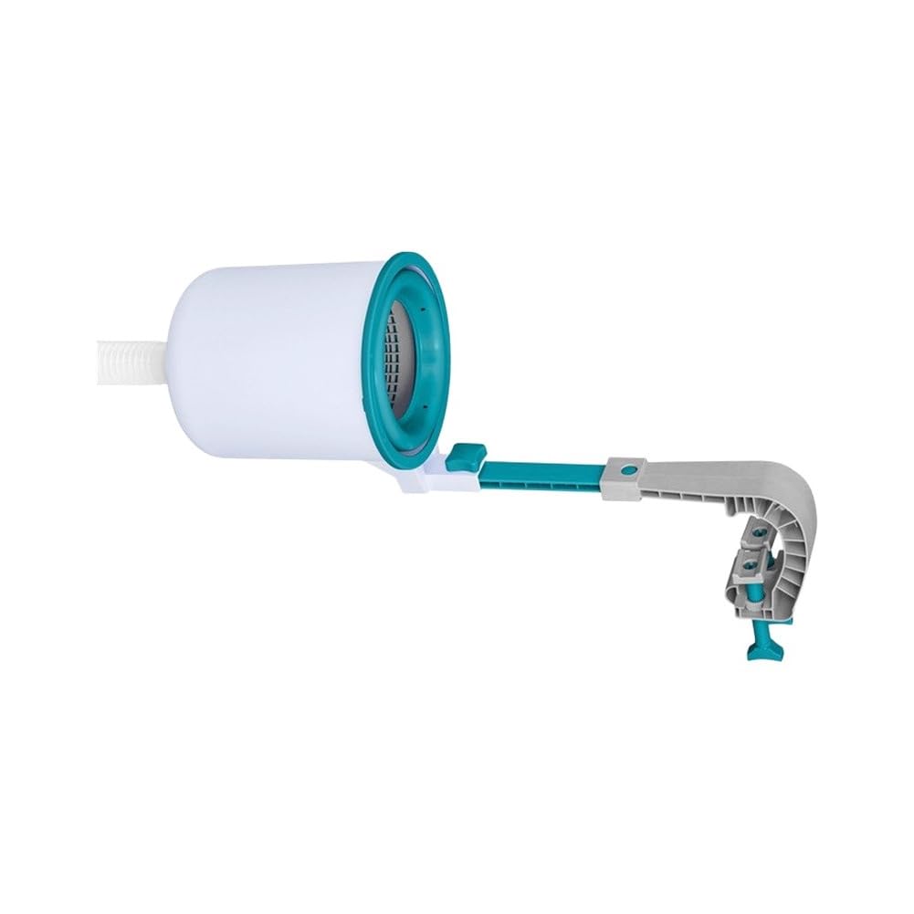 Skimmer per la pulizia fuori terra della piscina, automatico per trappola per foglie con gancio regolabile, per impieghi gravosi per sistemi di pompa filtrante per collettori di detriti in