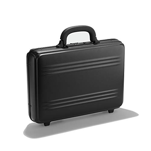 Zero Halliburton Edge Lightweight Polycarbonate Attaché (Black, Small Attaché) #TOP13