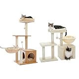 PEUQLTI Cat Activity Trees Bundle for Indoor Cats