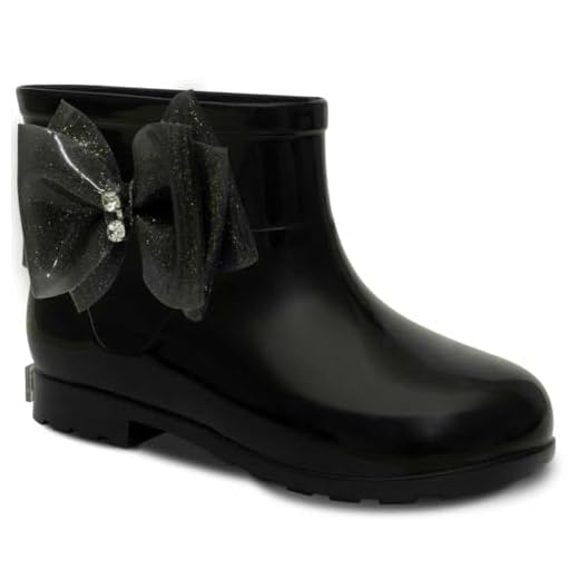 Bota Galocha Infantil Nº 21 ao 26 Botinha Chuva Moda Menina 09.45 (Preto, BR, Criança de 1 a 3 anos, Numérico, 24)