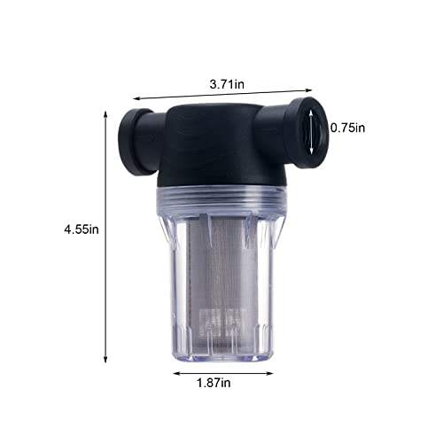 Generic LCG1-1/2-M100 Water Pump Strainer Filter 1/2 Inch Female Npt In-Line Twist-On Pipe Strainer thumb #1