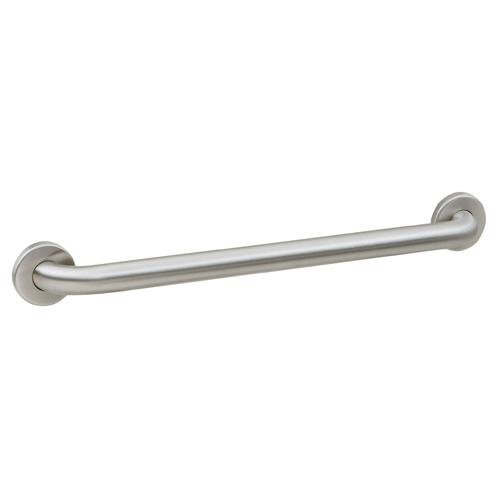 B- - 36 in by 1 1/4 in Straight Grab Bar with Peened Finish by Bobrick – Stainless Steel, Silver, Model 5806.99X36