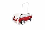 Ab 10 M+ Hape E0379 Bulli Lauflernwagen rot 47 x 37 x 48 cm