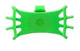HIMNIL Lenkerzubehör Vertikaler Bildschirm Barrierefreier Handyhalter Motorrad Fahrrad Handyhalter Robuster Handyhalter (Color : Green)