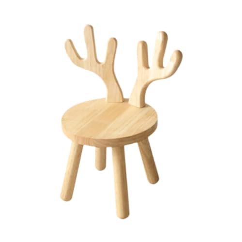 HuadaXtai Silla Infantil Madera Taburete