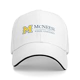 Mcneese State University Oxford-Lined Structured Cap - Classic Sandwich with Adjustable Back