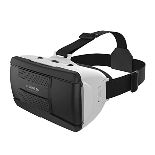 Ppgejgek New Vr Glasses Compatible With Mobile Phone, For 3D Games & Videos, Digital Glasses, Virtual Reality Game Helmet, 360° Panoramic Immersive Experience - Kids Adults #TOP1