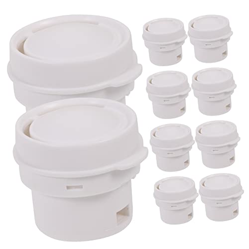 CONGARTENO 10 Piezas Válvulas de Seguridad para Olla Accesorios para Olla Arrocera Válvulas de Resistentes Altas Temperaturas Repuestos Fáciles de Instalar para Cocinas Eléctricas