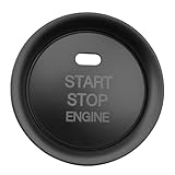 Coche Etiqueta Engomada Compatible Con Mazda 6 Para Atenza 2014-2018 Para MX-5 2016-2018 Pegatinas Para Cubierta De Encendido Y Arranque De Motor Interior De Coche Accesorios.(Black)