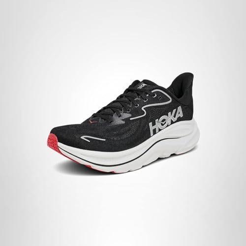 HOKA Hoka Men's Clifton 10 Black/Silver 7 Medium