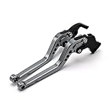 Aluminiumlegierung MAXZIZ Passend für Yamaha YZF R1 2009-2014 Bremshebel Bremshebel Hupe Modifiziert (Color : D)