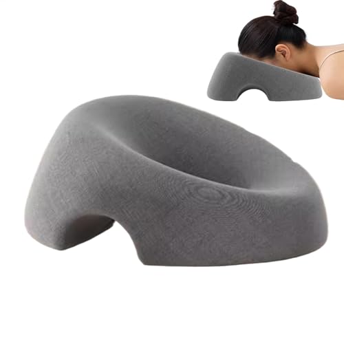 Maodom Almohada facial para masaje, almohada ergonómica y transpirable para masaje facial | Cojín de spa de rebote lento para salones de belleza, bibliotecas, mesas, escuelas