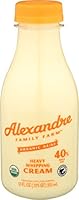 Algopix Similar Product 7 - Organic A2 Whipping Cream, 12 Fl Oz