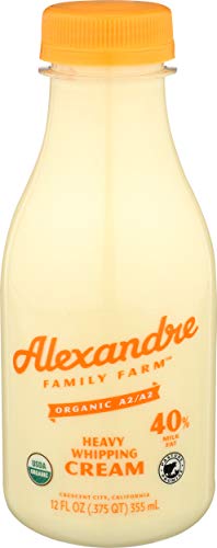 Alexandre Family Farm, Organic Heavy Whipping Cream 40%, 12 Fl