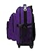 Everest Deluxe Wheeled Backpack, Dark Purple, One Size