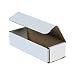 Aviditi M832 Corrugated Mailer, 8" Length x 3" Width x 2" Height, Oyster White (Bundle of 50)