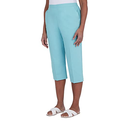 Alfred Dunner Women's Petite Twill Pull-On Capri3
