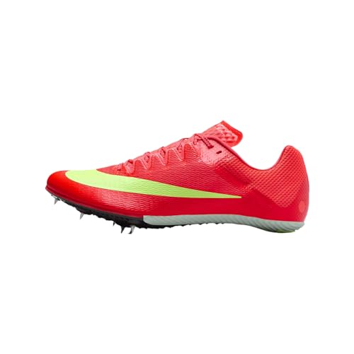 Nike Zoom Rival Track & Field Sprinting Spikes (FZ9663-600, Bright Crimson/Hyper Orange/Lime Blast/Washed Cora) Size 2.5