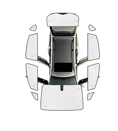 Pare-soleil de fenêtre latérale de voiture Subaru Crosstrek XV anti-chaleur