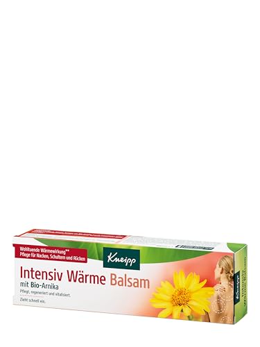 Baume chauffant arnica Kneipp décontractant dos et nuque
