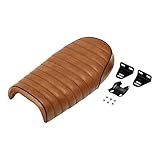 XFMT Flat Brat Brown Universal Cafe Racer Seat Vintage Saddle For Honda CB Yamaha XJ