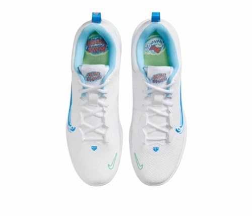 Nike Force Trout 9 Pro MCS Baseball Cleats Mens Size 10.5 FQ7726-104 White/Blue2