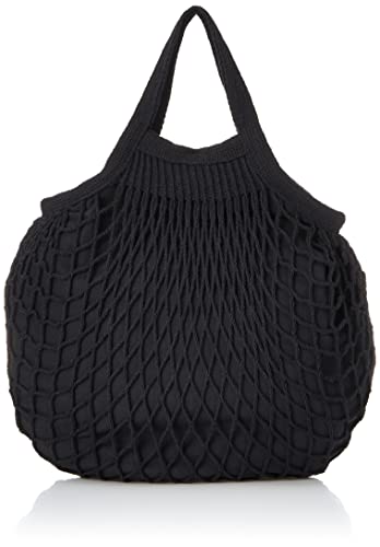 丸和貿易 ミニトート メッシュ バッグ ブラック