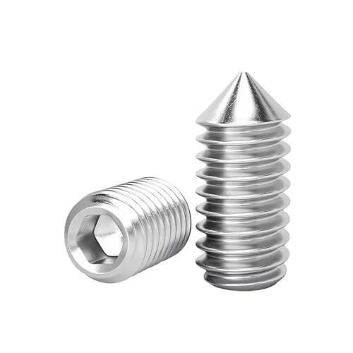 JOYELEC 53 Pezzi M5*8 Viti a Brugola Senza Testa con