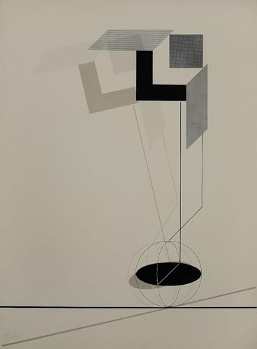 Tableau peinture Lissitzky 60x90cm pour combler un mur vide avec élégance
