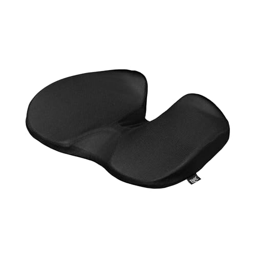 ボンフォーム(BONFORM) ファブリーズ サポートクッション 低反発素材を用いた立体ヒップ型クッション ブラック 抗菌 消臭 防臭 45x36cm Febreze 5200-37BK