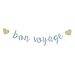 Bon Voyage Banner for Travel Moving Graduation Retirement Theme Party Supplies Decorations