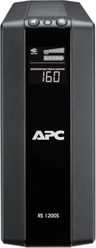 APC(エーピーシー) 無停電電源装置 UPS ラインインタラクティブ給電 長寿命バッテリー 正弦波 BR1200S-JP E