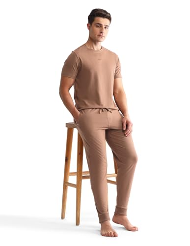 Image of U.S. Polo ASSN. Mens. OJ007 Solid Cotton Lounge Joggers