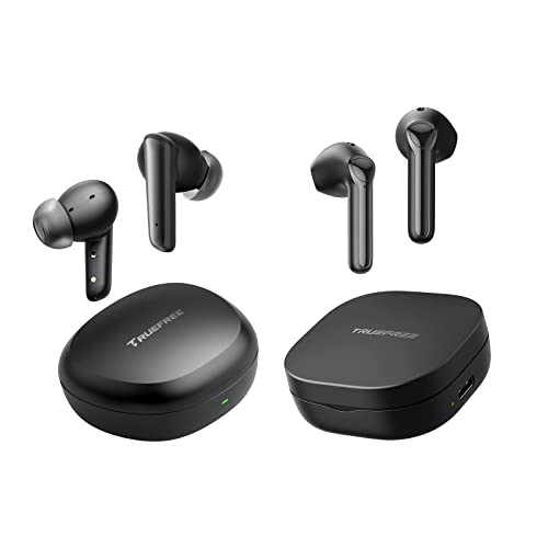 Truefree T2 Wireless Earbuds Bluetooth 5.3 Headphones A1 Immersive Stereo Sound By 14.2Mm Driver Enc For Clear Calls 18 Hours Of Playtime #TOP16