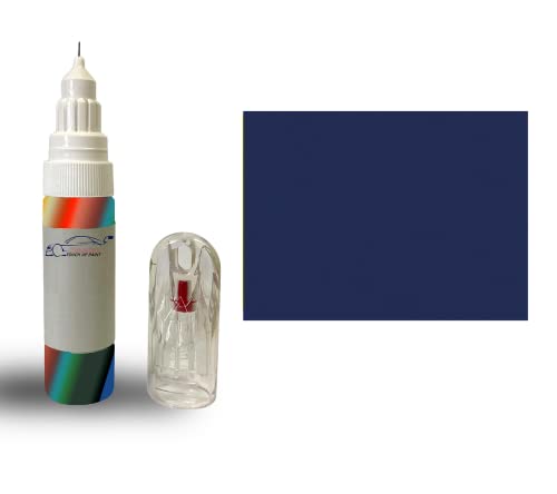 Xtremeauto RAL 5013 Cobalt Blue Pen Shiny Gloss Glossy Touch Up Paint Brush Repair Scratch Upvc Pvc Metal Wood