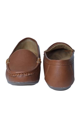 Image of Pluxh Women Ballet Flats | Slip-On Casual & Formal Shoes | Elegant Metal Accent Design, Soft Cushioned Insole with Flexible Anti-Slip Sole | Office Wear, Daily Use & Travel Footwear