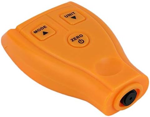 Thickness Meter GM200 Coating Thickness Gauge Lacquer Metal Film Tester Tool (Bubble Bag Packaging, No Battery Delivery) Gauge Tester (Color : White)