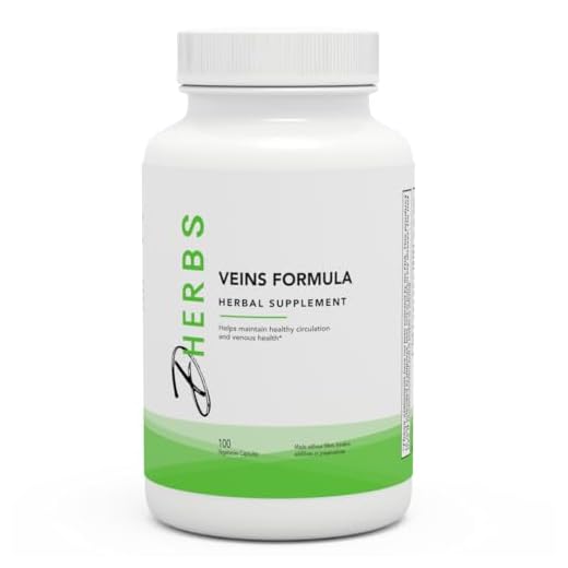 Dherbs Veins Formula, 100-Count Bottle