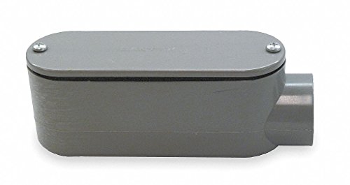 CANTEX Conduit Outlet Body, PVC, E