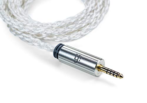 iFi - 4,4mm auf XLR Kabel - Schwere OFHC-Strangguss-Kupfer-Silbermatrix 16AWG-Leiter | Superweiches (60P) HD-Polymer mit 1500V AC-Funkenfestigkeit und minZ™-Spiralisolierung - Studio/Stage/DJ (1m)