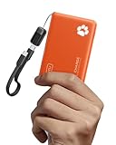 INIU Portable Charger, Ultra Slim 10000mAh 45W PD Power Bank, Fast Charging Mini Battery Pack, Travel Trip Ship Essential Accessories for College Students Travelers Teen Boys Girls, Orange