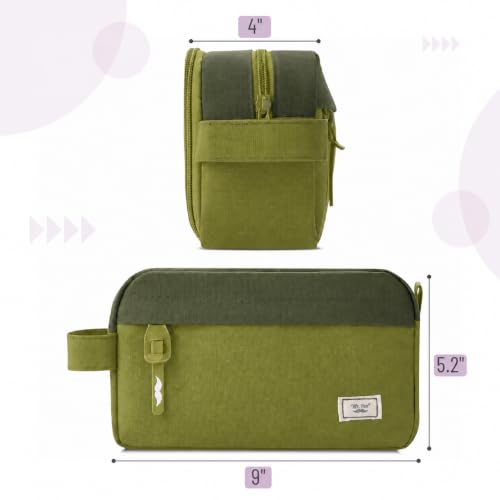 Image of Mr. Pen- High Capacity Pencil Case, Large Pencil Pouch with 3 Compartments and 2 Pockets, Large Pencil Bag with Smooth Zipper, Cute Pencil Case Pouch Organizer, School Supplies for Teens