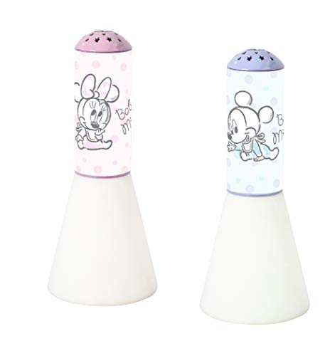 Joy Toy 68167 Mickey And Minnie 3 in 1 Luce da Notte Magico
