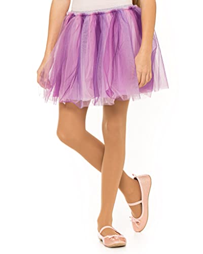 OVISSA Strumpfhose Mädchen Ballettstrumpfhose Kinderstrumpfhosen, Beige 7-8 Jahre