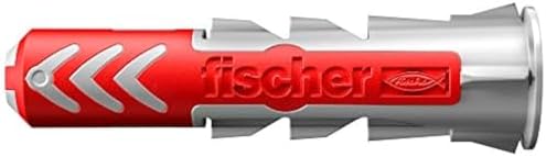 fischer DuoPower Universal Wall Anchors for Fastenings in Concrete, Brick, Drywall and Wood, (100, Old, 3/16" x 1")