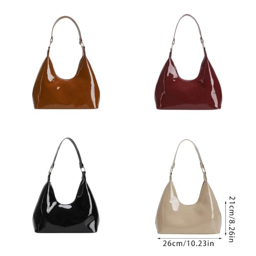 Sophisticated Ladies' Shoulder Bag Pu Leather Underarm Purse Handbag Complements Any Outfit For Multiple2