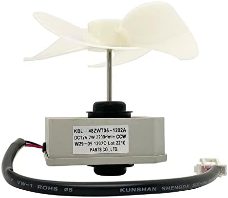 DC12V Refrigerator Evaporator Fan Motor Assembly KBL-48ZWT05-1202A