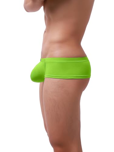 Men's T Back Low Waist Modal Cheeky Boxer Briefs Soft Stretchy Breathable Underwear3