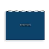 Blue Sky Weekly Planner Pad 300g Cardboard, Undated Weekly Safety Wirebound Top Bound (Navy, 12' x 9')