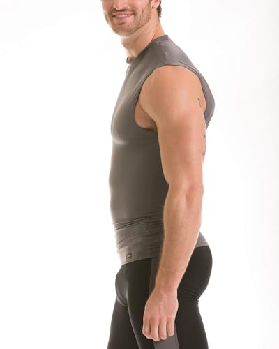 Insta Slim Men's Sleeveless Crew Neck Compression T-Shirt2